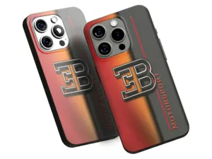 Bugatti Cubierta Celular Diseño Estilo Minimalista